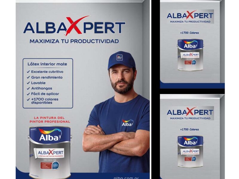 Alba fortalece el vínculo con los pintores profesionales y lanza una campaña enfocada en el crecimiento de su carrera