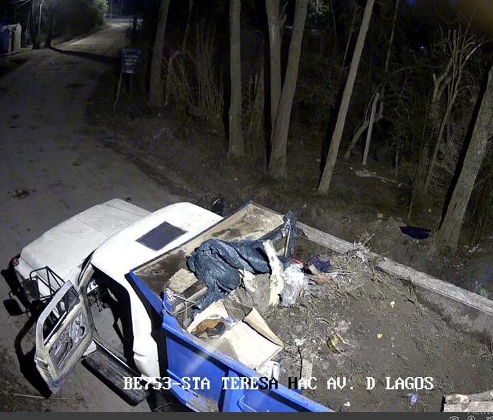 Arrojó basura en la vía pública: lo multaron, le secuestraron el camión y clausuraron el predio en el que trabajaba