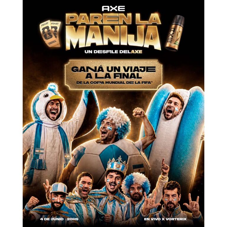 AXE y Paren la Mano buscan al hincha más manija de Argentina y regalarán un viaje a la final de la Copa Mundial de la FIFA 2026™