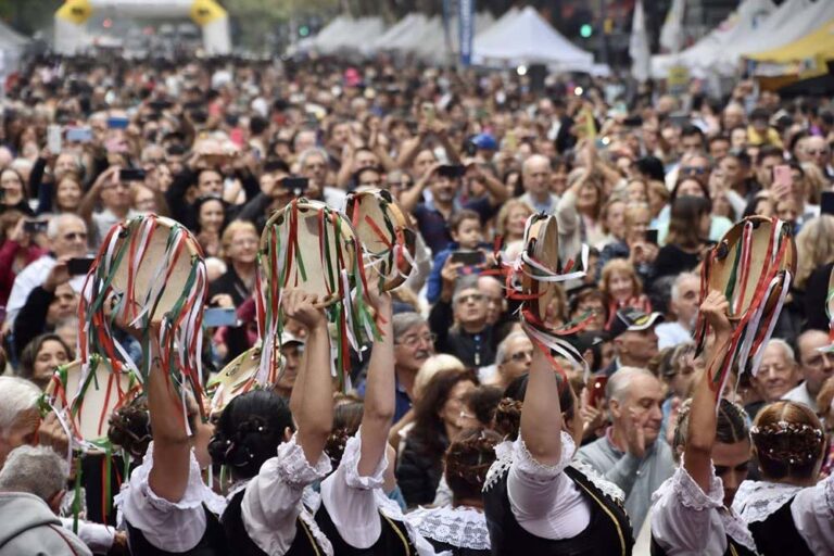 BA Celebra Europa: gastronomía, música y tradiciones en Avenida de Mayo