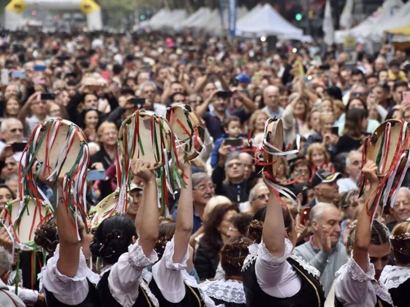BA Celebra Europa: gastronomía, música y tradiciones en Avenida de Mayo