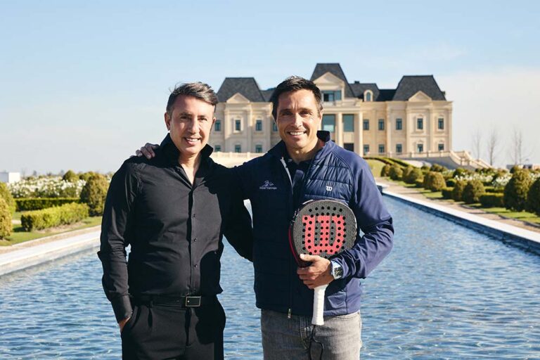 Fernando Belasteguín, el mejor jugador de la historia del pádel, vuelve a la Argentina con el primer Bela Padel Center del país desarrollado por Pride Developer
