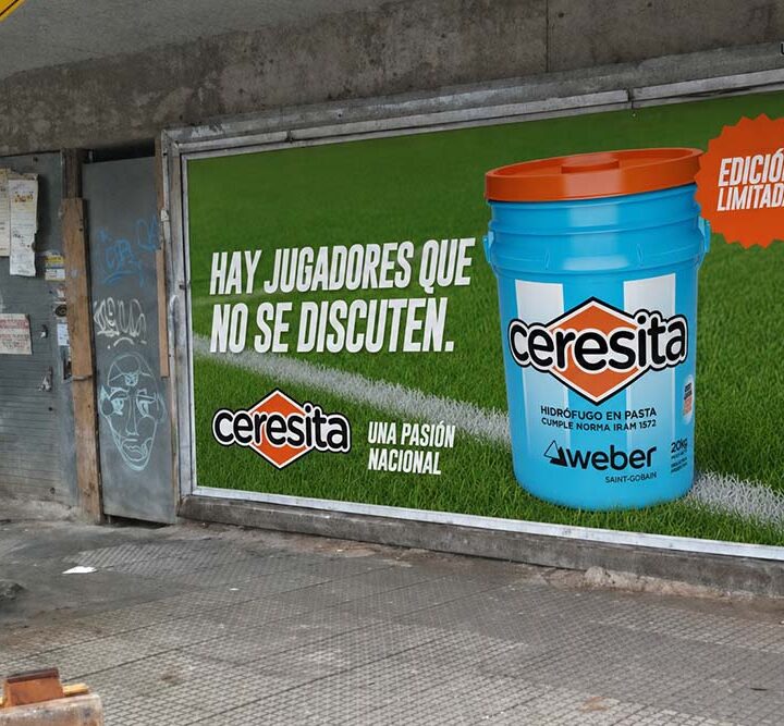 Ceresita, el jugador indiscutido de la campaña Celeste y Blanca que lanzó Weber
