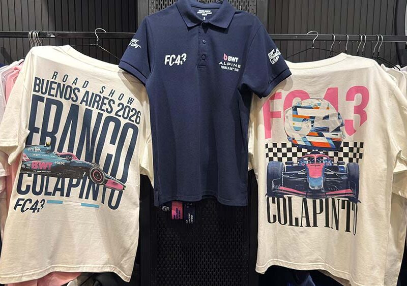 El fenómeno Colapinto llega a Alto Palermo: un espacio exclusivo para los fanáticos de la Fórmula 1