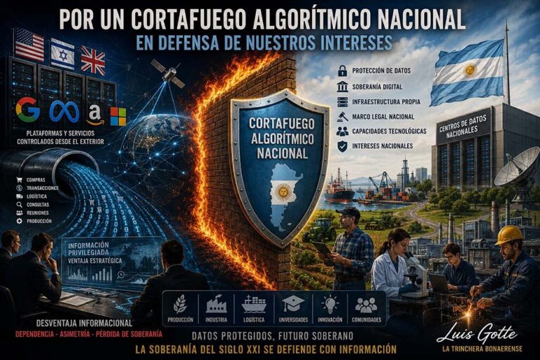 POR UN CORTAFUEGO ALGORÍTMICO NACIONAL, en defensa de nuestros intereses