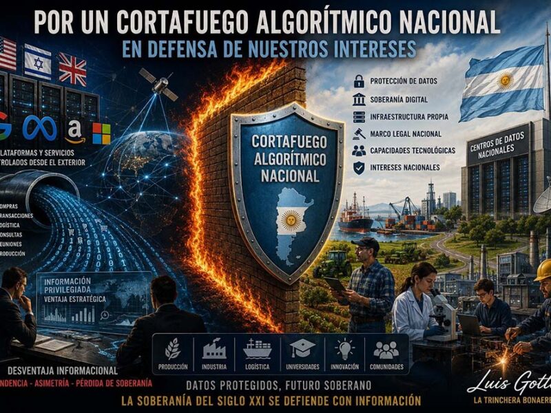 POR UN CORTAFUEGO ALGORÍTMICO NACIONAL, en defensa de nuestros intereses