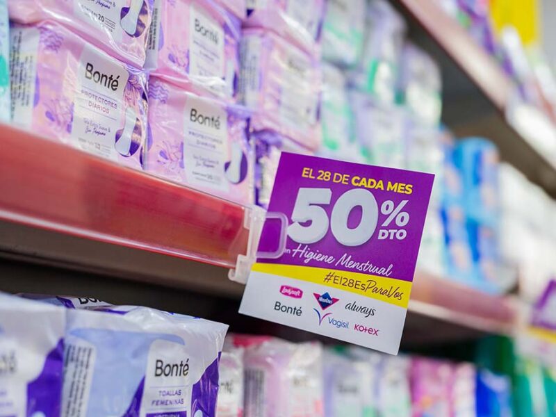 #El28EsParaVos: Dia Argentina celebra 8 años movilizando de la góndola a la agenda social la equidad y ahorro en productos de gestión menstrual