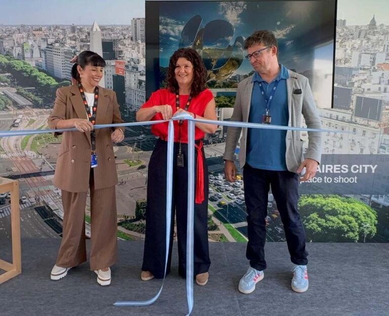 Buenos Aires inauguró su propio pabellón en el prestigioso Marché du Film de Cannes