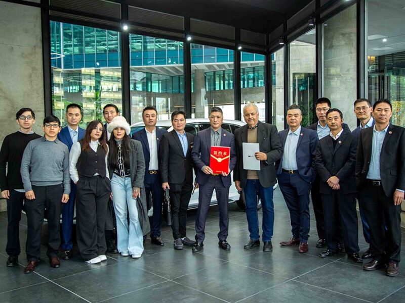 Geely es la marca elegida por los representantes de la comunidad china en Argentina