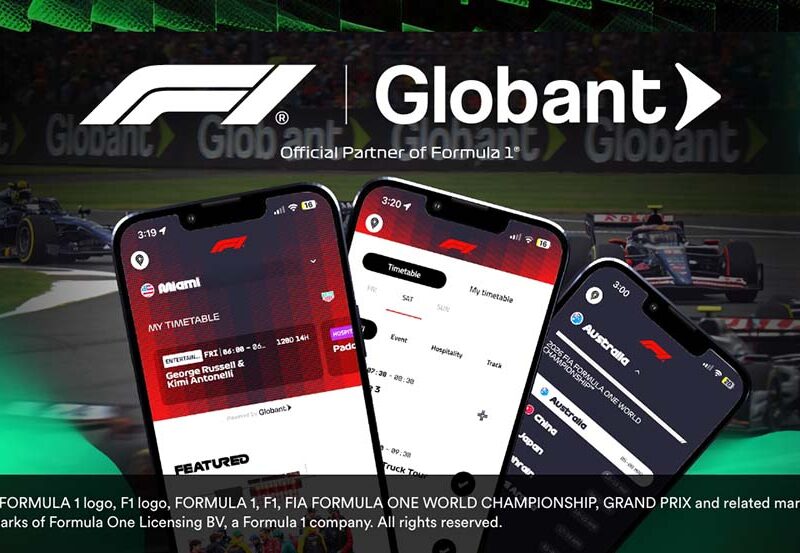 Globant impulsa una nueva experiencia conectada para los aficionados de Formula 1®