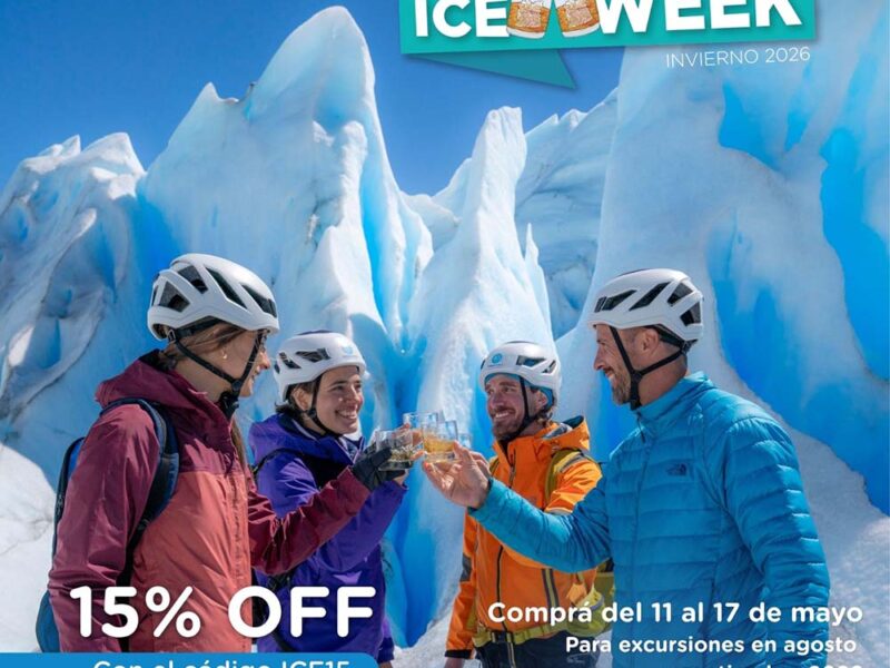Hielo & Aventura presenta “ICE WEEK”: del 11 al 17 de mayo, una oportunidad única para descubrir el glaciar Perito Moreno