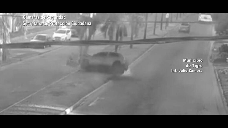 Imprudencia, vuelco y heridos en General Pacheco: rápida respuesta del Sistema de Protección Ciudadana de Tigre