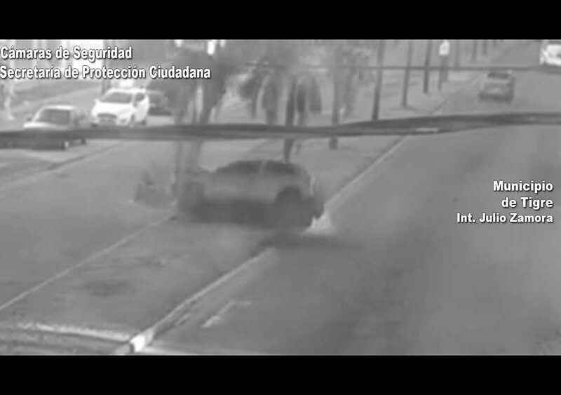 Imprudencia, vuelco y heridos en General Pacheco: rápida respuesta del Sistema de Protección Ciudadana de Tigre