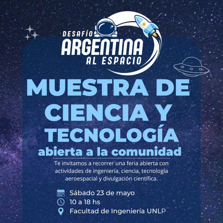 Ingeniería y Ciencias Astronómicas de la UNLP invitan a la comunidad a explorar el espacio y la Tierra