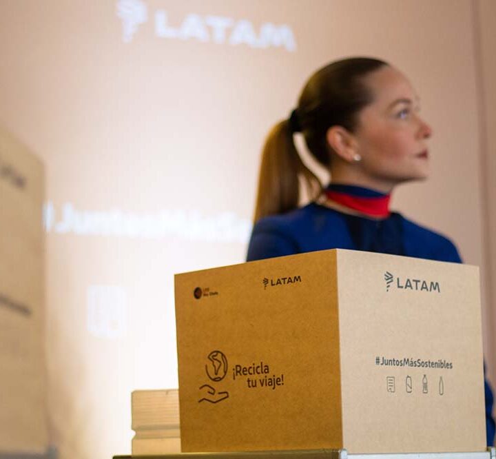 LATAM evita que 881 toneladas de residuos lleguen a rellenos sanitarios durante el primer trimestre