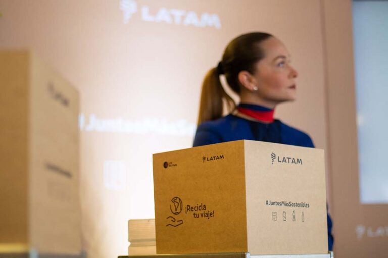 LATAM evita que 881 toneladas de residuos lleguen a rellenos sanitarios durante el primer trimestre