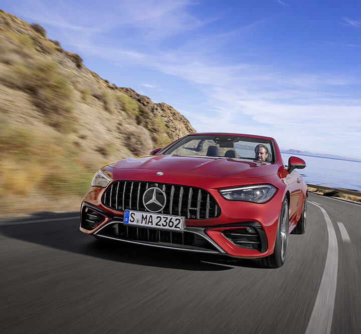 Performance sin techo: Mercedes-AMG CLE 53 4MATIC+ Cabrio llega al mercado argentino
