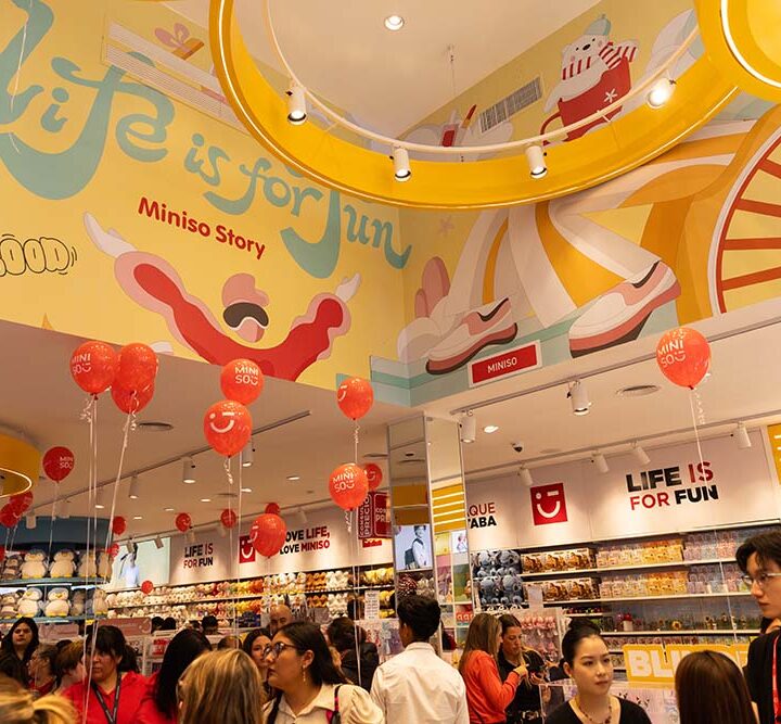 La expansión de MINISO continúa: evento en el Planetario y apertura de su segundo local en DOT Baires Shopping