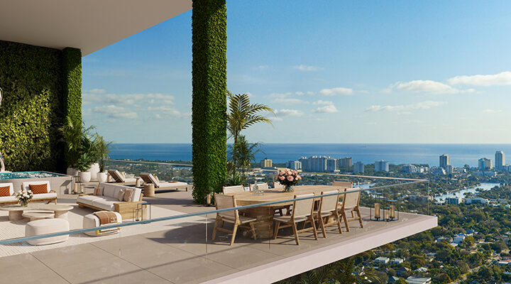Naftali Group ofrece un primer vistazo a la colección de penthouses de Viceroy Residences Fort Lauderdale