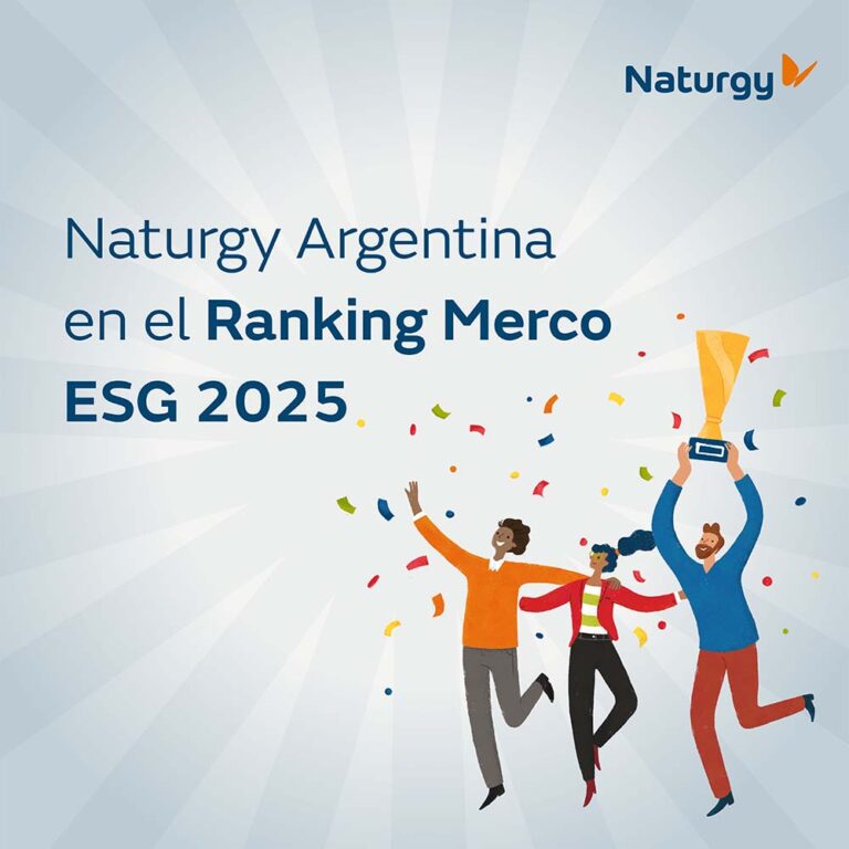 Naturgy Argentina se destaca en el ranking Merco ESG en la categoría Energía