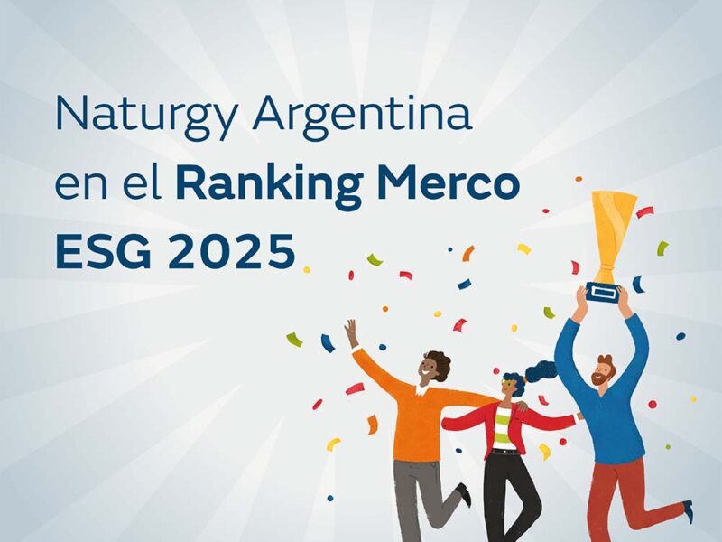 Naturgy Argentina se destaca en el ranking Merco ESG en la categoría Energía