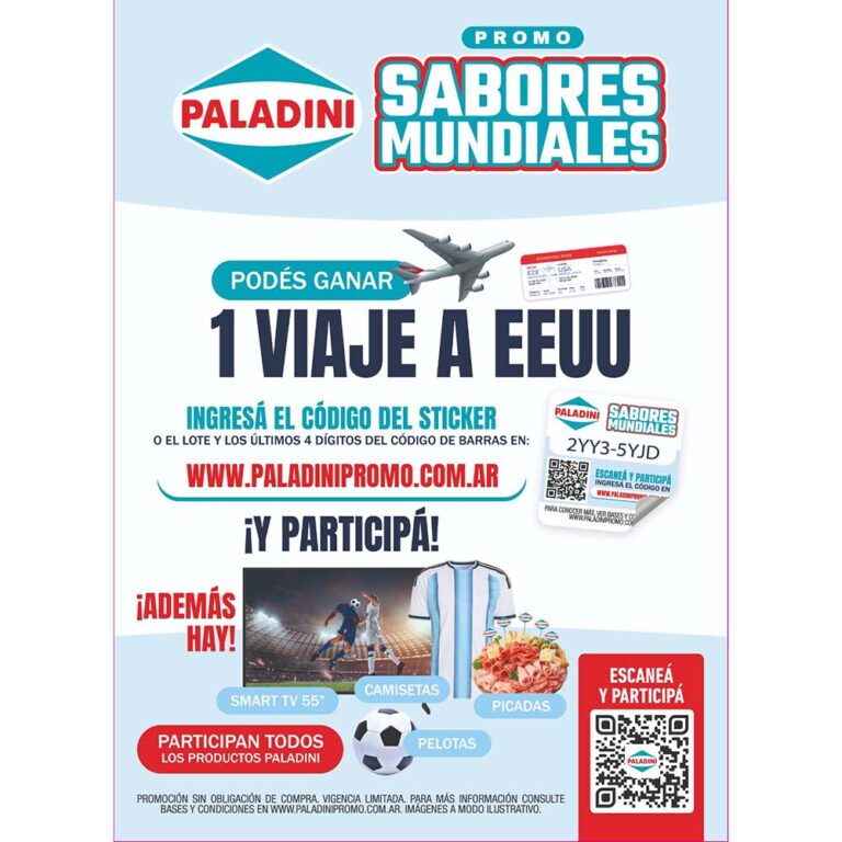Paladini entra a la cancha mundialista y acompaña a los argentinos a vivir su pasión con todo
