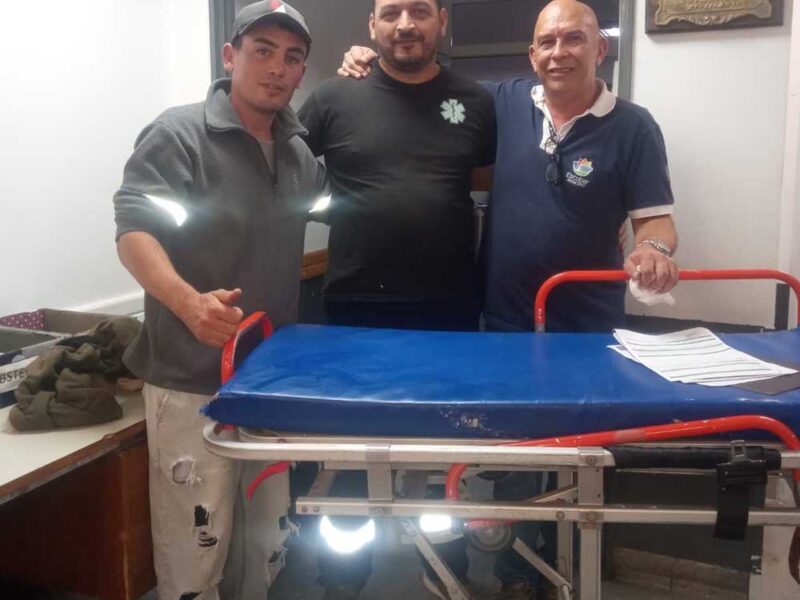 Profesionalismo y rápida respuesta del SAME municipal en un parto de emergencia sobre Ruta 26
