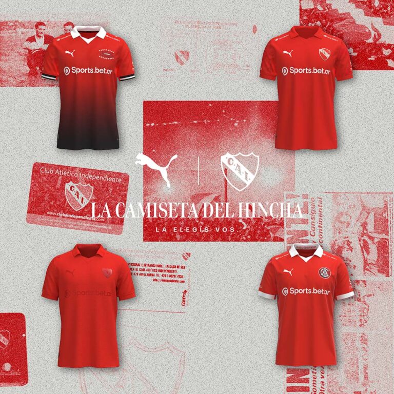PUMA e Independiente abren la votación para elegir La Camiseta del Hincha