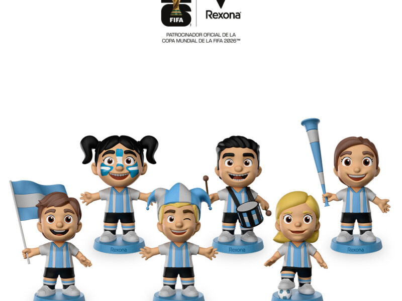 Rexona presenta los Rexonitas: el coleccionable de la Copa Mundial de la FIFA™ 2026