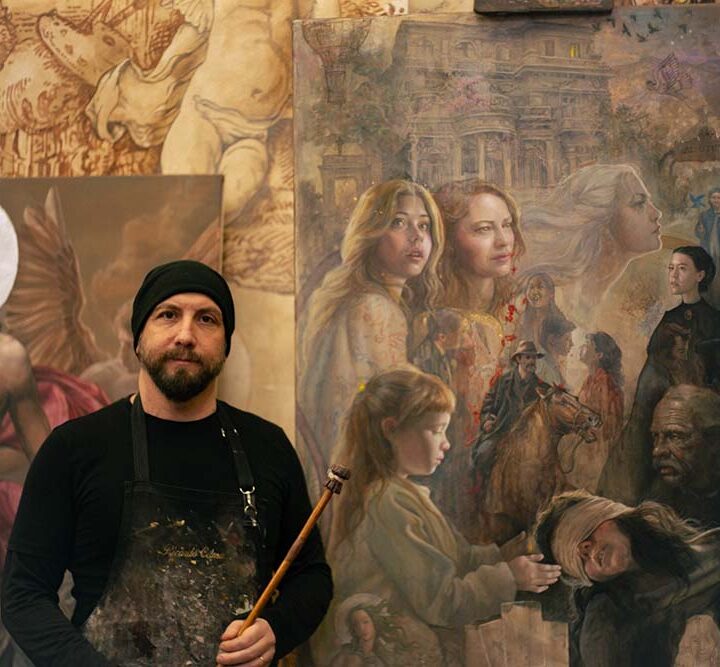 Ricardo Celma: el artista argentino que reinterpretó La Casa de los Espíritus en una obra que se revela capítulo a capítulo