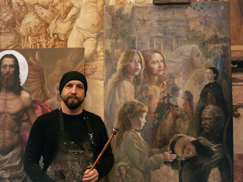 Ricardo Celma: el artista argentino que reinterpretó La Casa de los Espíritus en una obra que se revela capítulo a capítulo