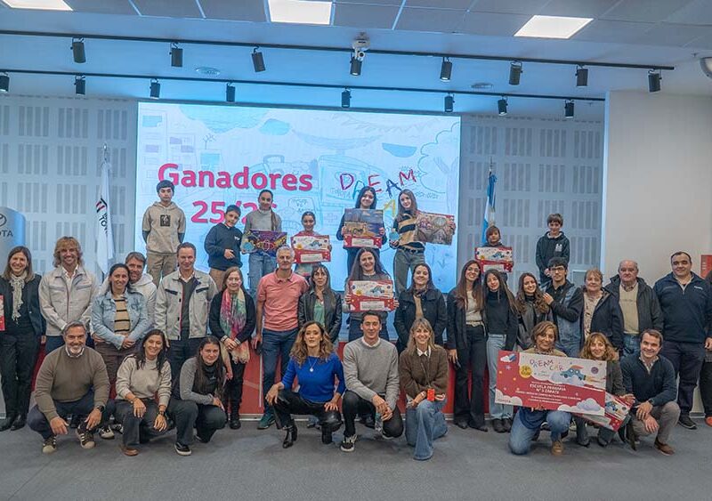 Toyota Argentina celebró la 14° edición del Dream Car Art Contest junto a niños y niñas de todo el país