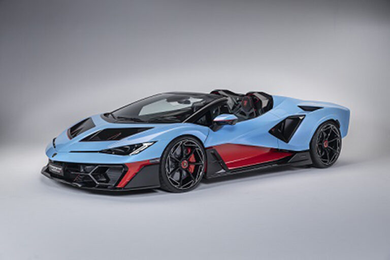 Bridgestone elegido como socio exclusivo de neumáticos para el histórico Lamborghini Fenomeno Roadster