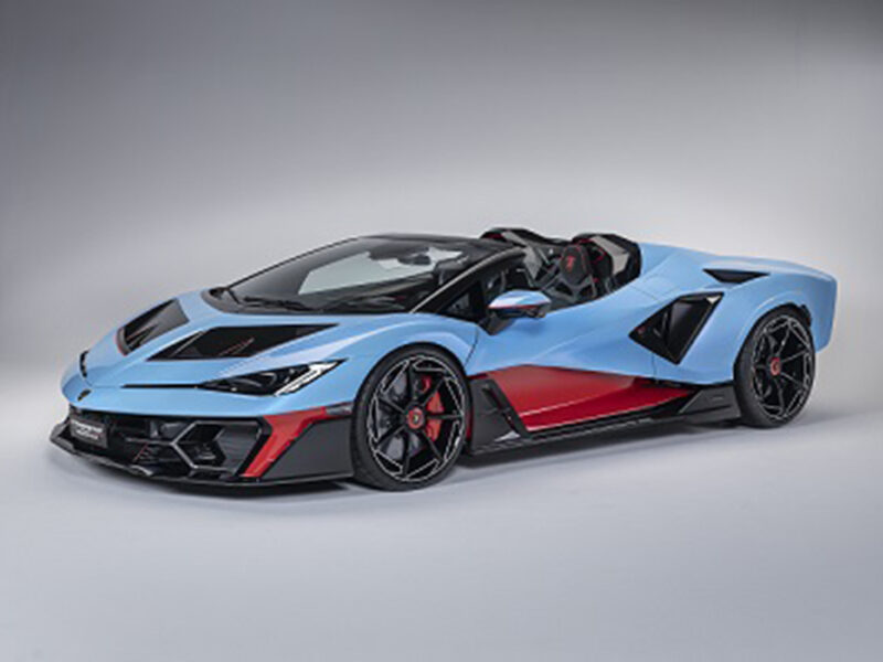Bridgestone elegido como socio exclusivo de neumáticos para el histórico Lamborghini Fenomeno Roadster