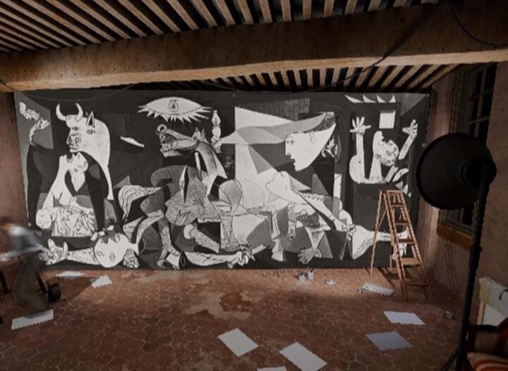 Atravesar la pintura