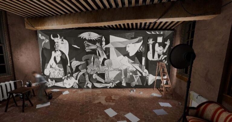 Atravesar la pintura