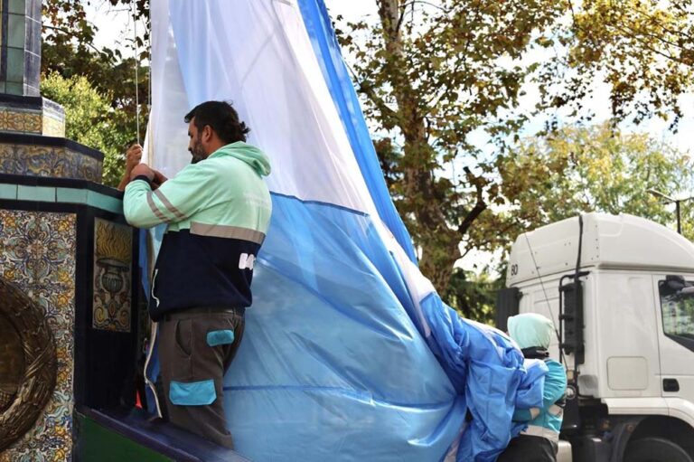 Día de la Bandera: quiénes hacen, cuidan y mantienen vivos los colores de la patria