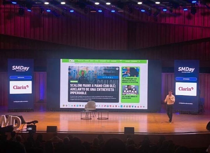 Con la mirada puesta en el Mundial y en nuevos hábitos de audiencias, Clarín y Olé estuvieron presentes en Social Media Day