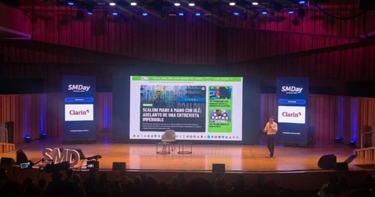 Con la mirada puesta en el Mundial y en nuevos hábitos de audiencias, Clarín y Olé estuvieron presentes en Social Media Day