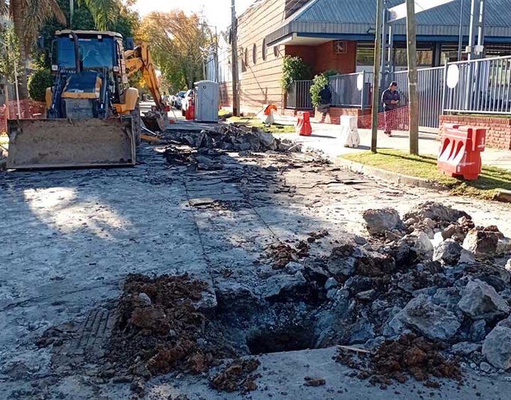 San Isidro sigue avanzando con el plan de reparación de calles y veredas
