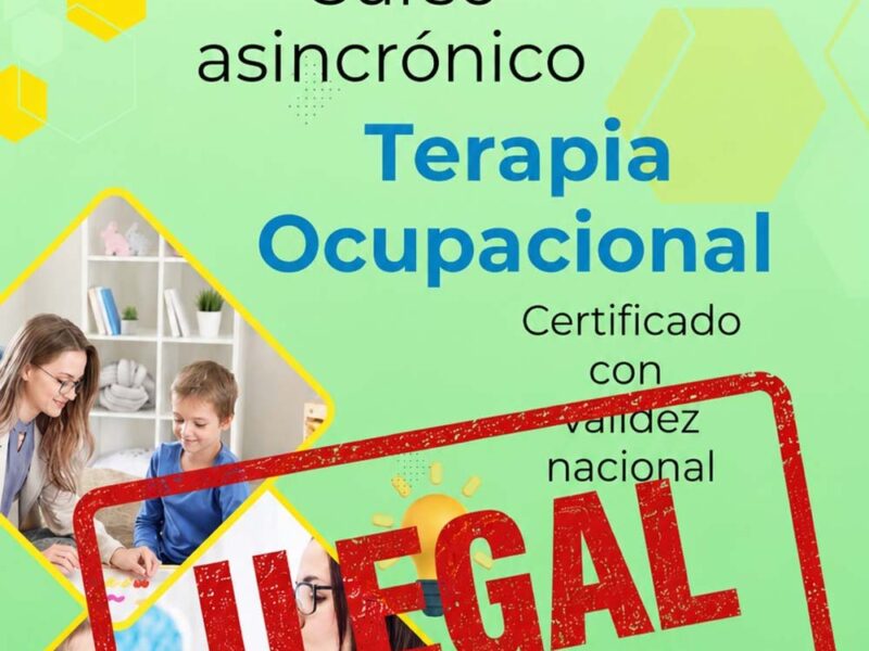 CoTOBA refuerza su lucha contra la oferta académica engañosa en Terapia Ocupacional