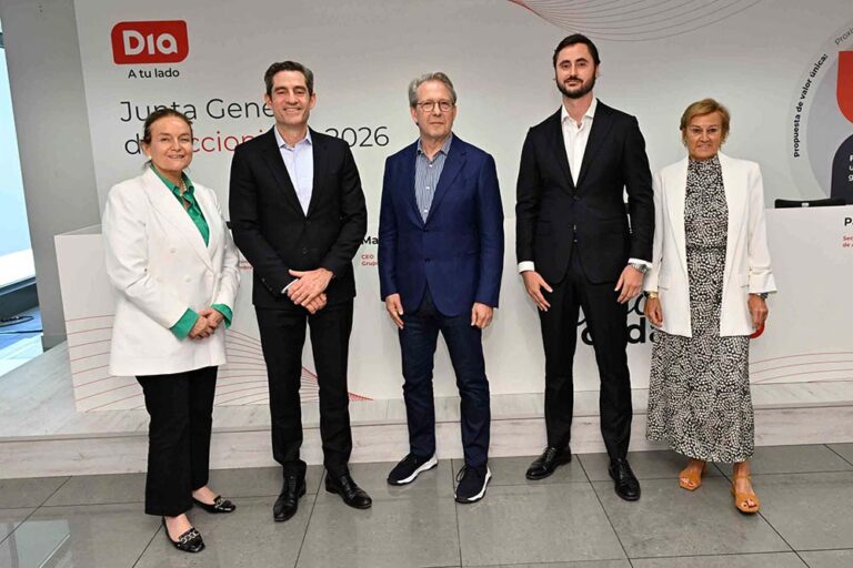 Grupo Dia pone en valor ante sus accionistas los logros alcanzados en 2025: “El ejercicio 2025 confirma la fortaleza de nuestro modelo de proximidad y la disciplina con la que estamos ejecutando la hoja de ruta presentada hace un año”