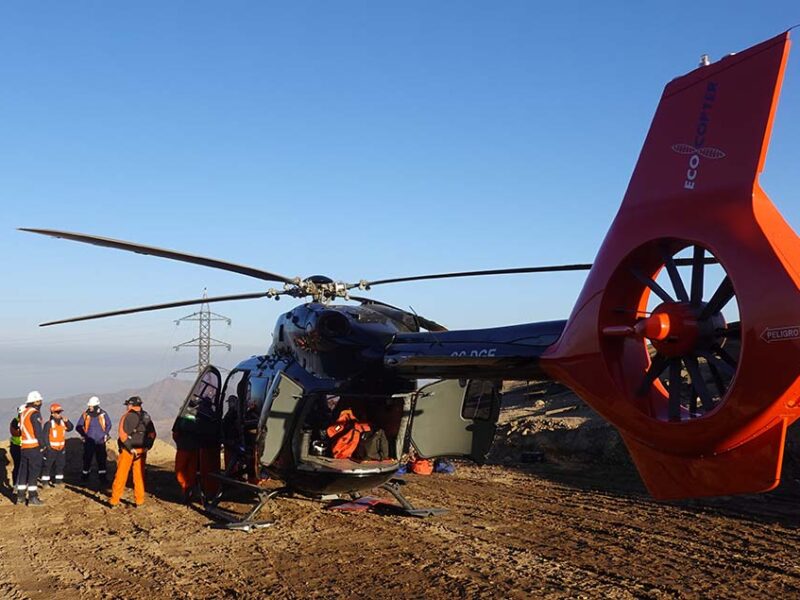 Ecocopter by Helisul y BBosch introducen tecnología de vanguardia para blindar el sistema eléctrico de Chile