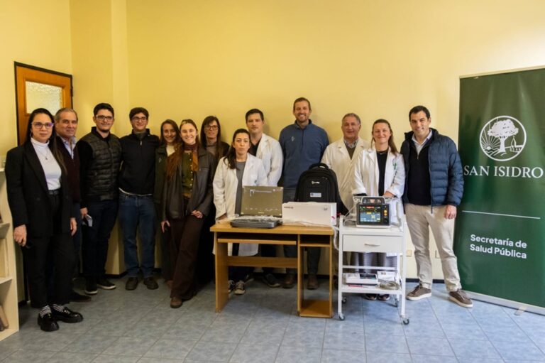 Donación de Expo Mate 2026: se entregaron equipos de alta tecnología en el Hospital Central de San Isidro