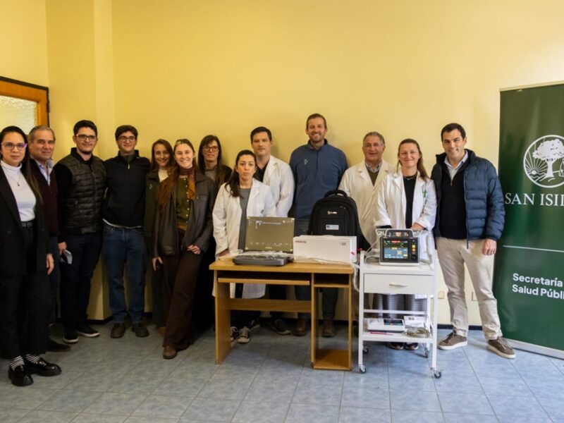 Donación de Expo Mate 2026: se entregaron equipos de alta tecnología en el Hospital Central de San Isidro