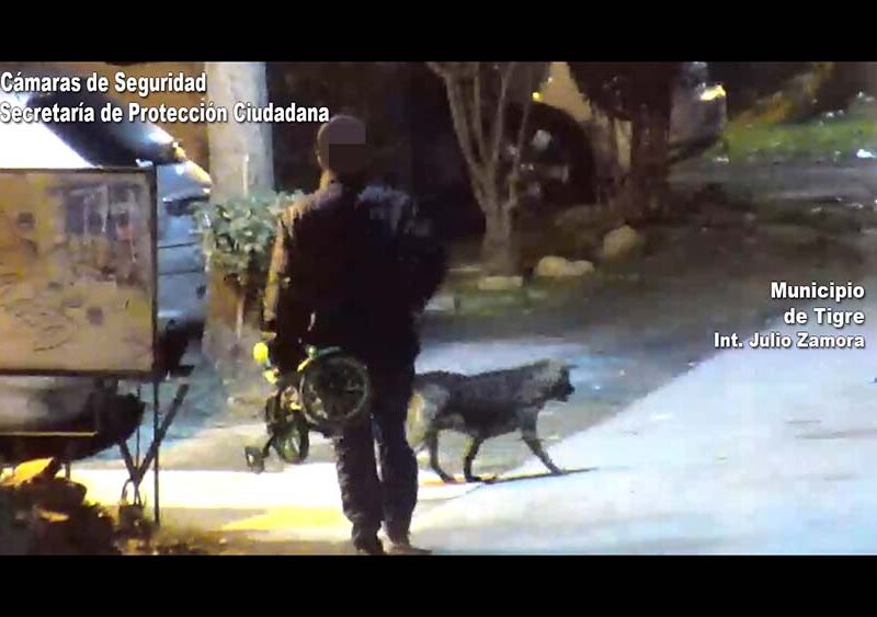 Hurtó una bicicleta de niño en la madrugada y quedó detenido por el COT