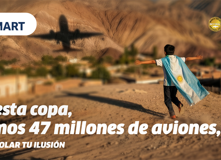JetSMART conecta a los hinchas en la temporada alta de fútbol
