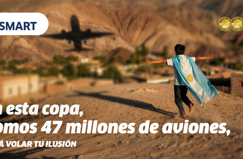 JetSMART conecta a los hinchas en la temporada alta de fútbol