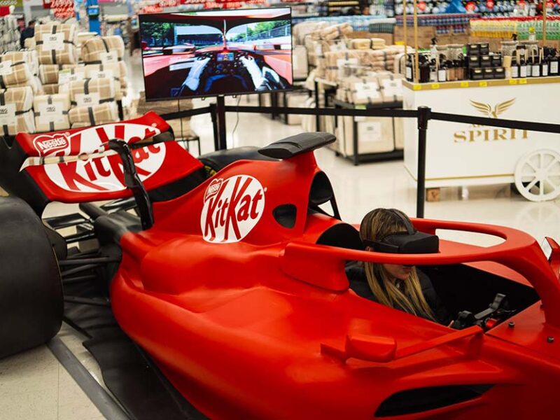 KITKAT® presenta en Argentina su alianza global con Fórmula 1