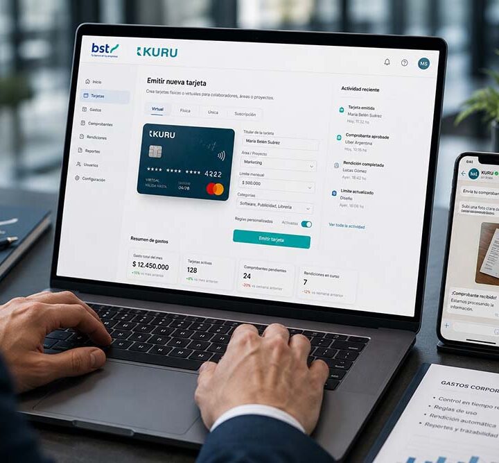 BST y KURU se alían para modernizar la gestión de gastos corporativos